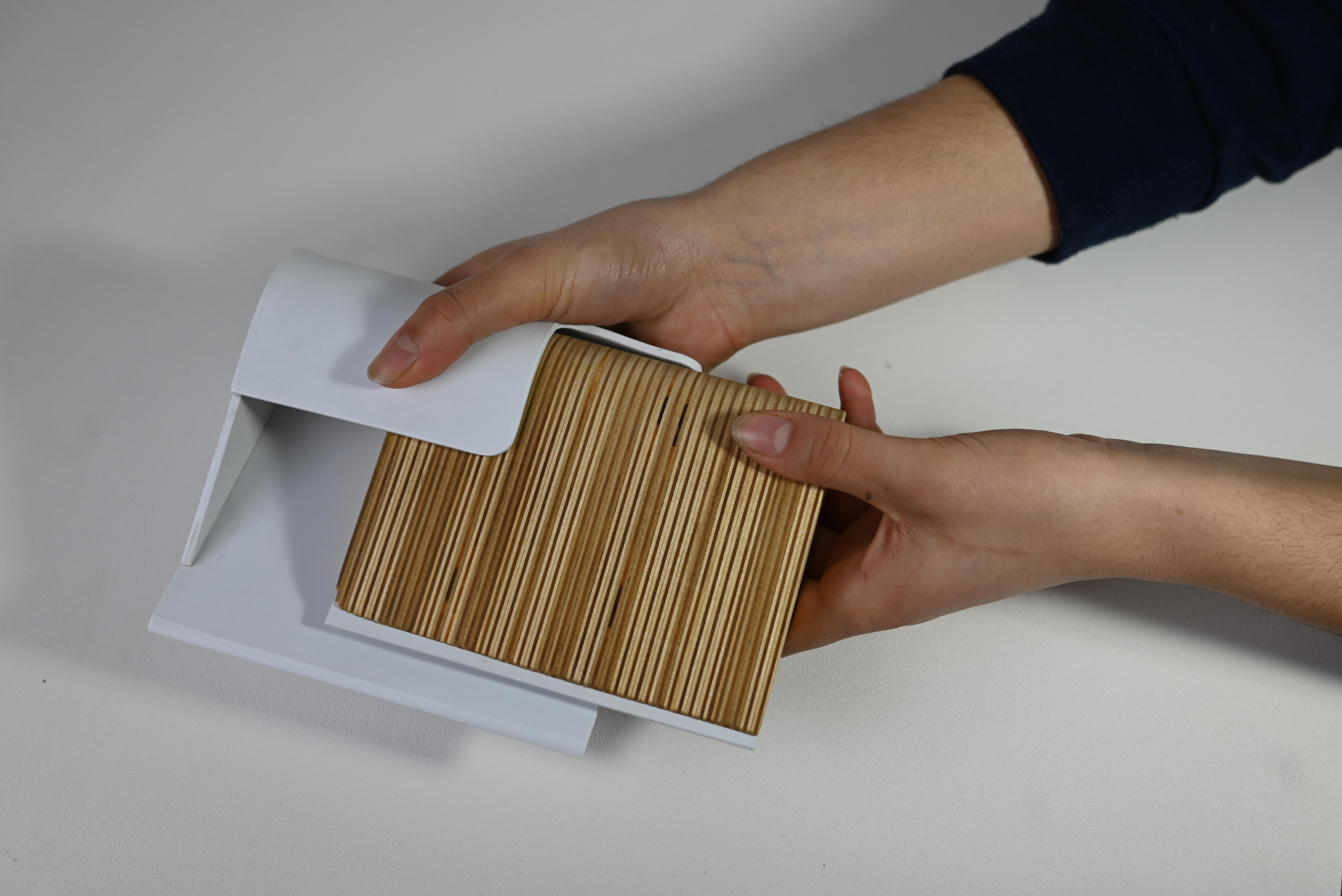 Wave scraper — nesting